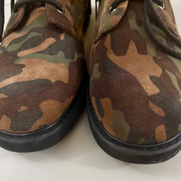 Men's INC Camo Side-Zip Suede Boots Size 12M - Never Worn - Picture 6 of 8
